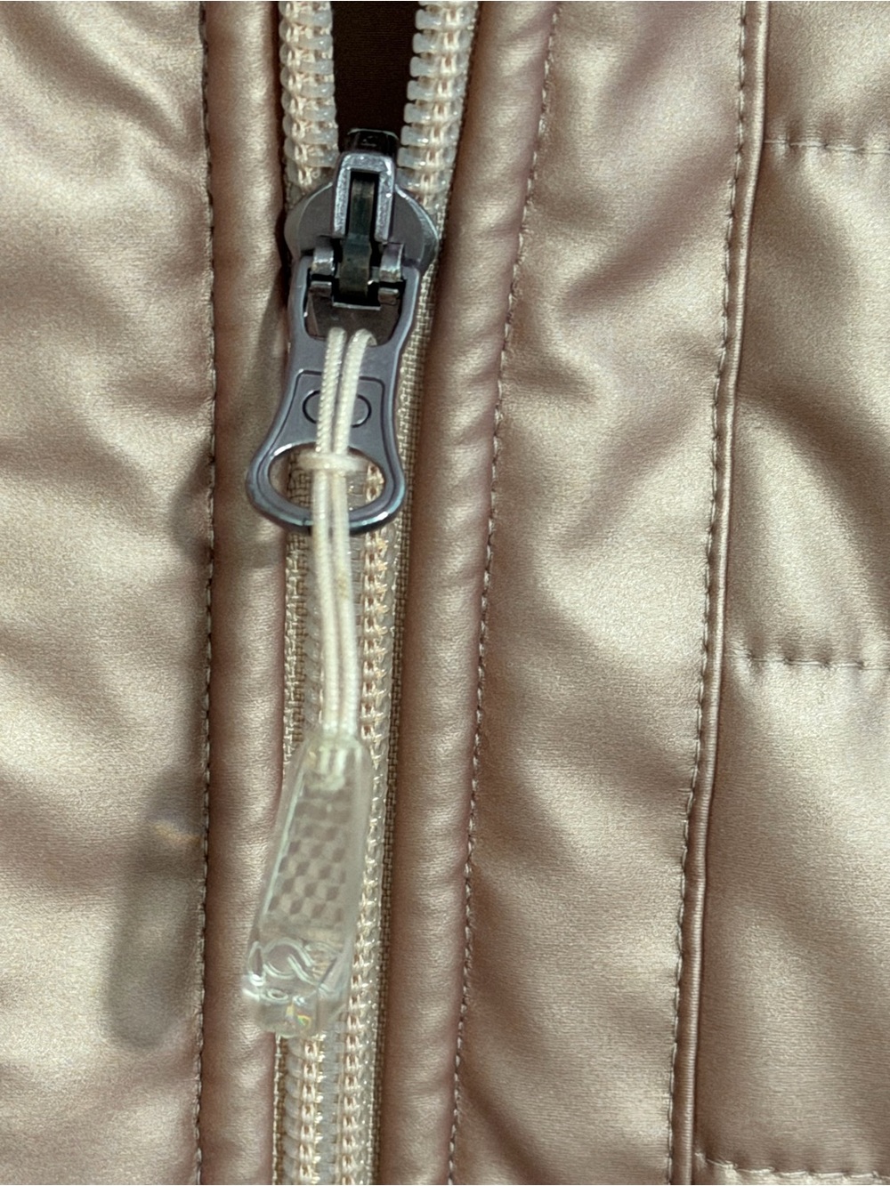 CALIA by Carrie Underwood Quilted Hooded Jacket - Dusty Rose - Picture 4 of 11